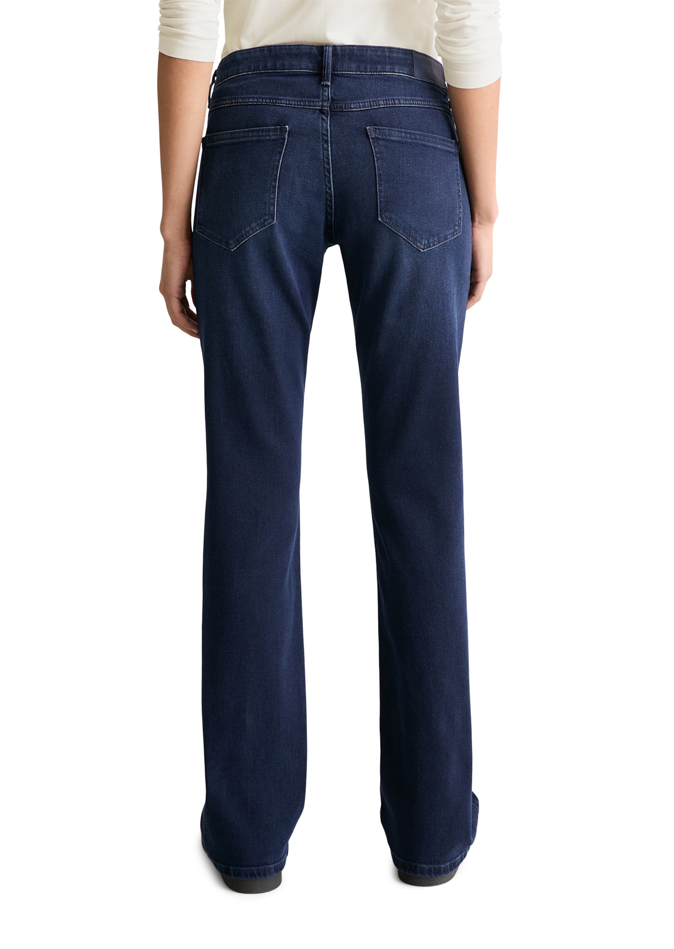 Marc O'Polo DENIM Bootcut Jeans 'Nella' in Blauw