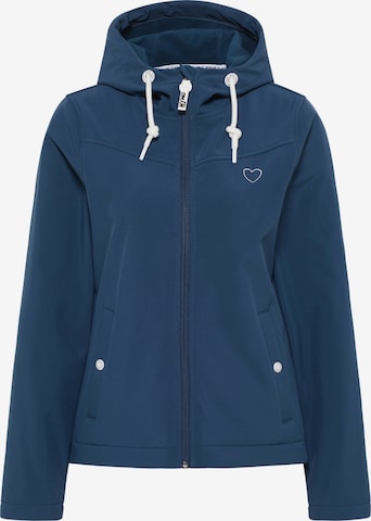 myMo ATHLSR Outdoor Jacket in Blue: front