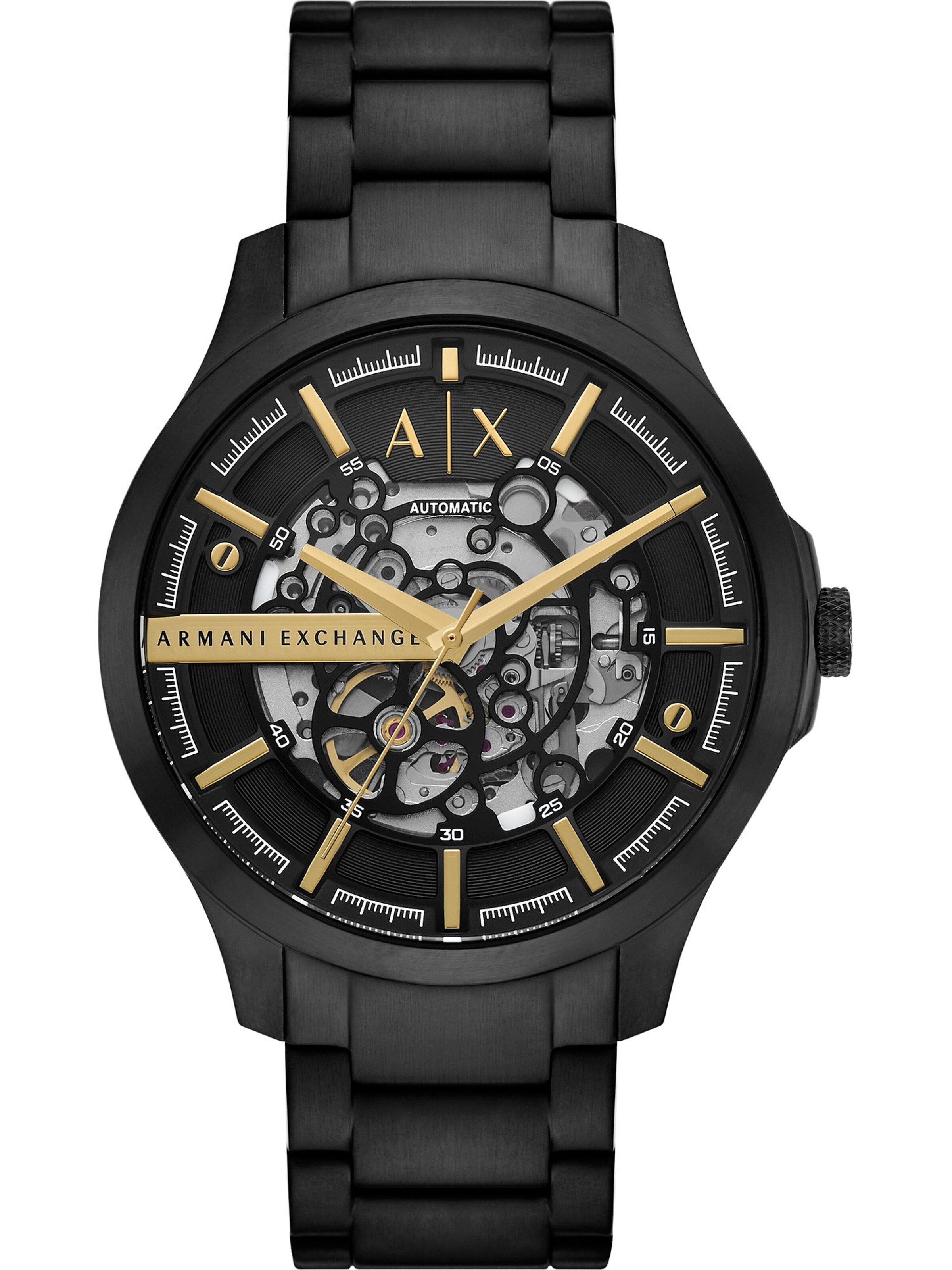ARMANI EXCHANGE Analog Watch in Black: front