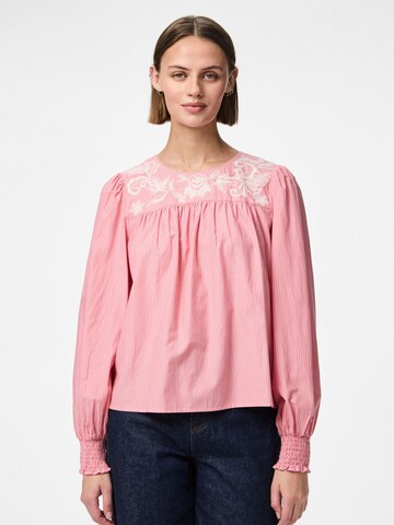 PIECES Blouse 'SARAH' in Roze: voorkant