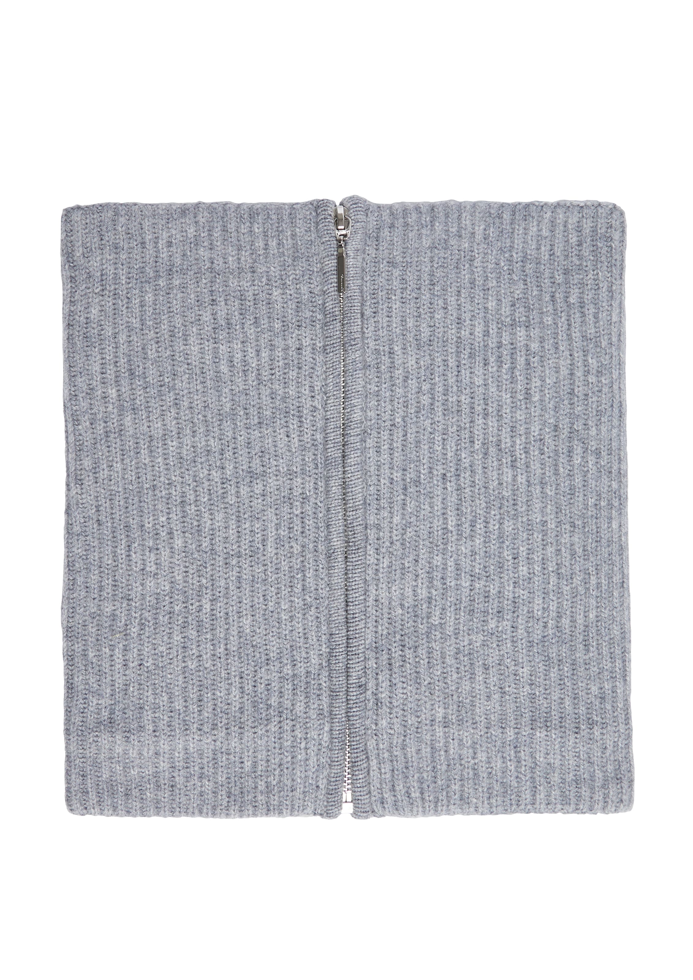 COMMA Schlauchschal in Grau: Vorderseite