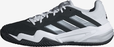 ADIDAS PERFORMANCE Chaussure de sport 'Barricade 13' en noir / argent / blanc, Vue avec produit