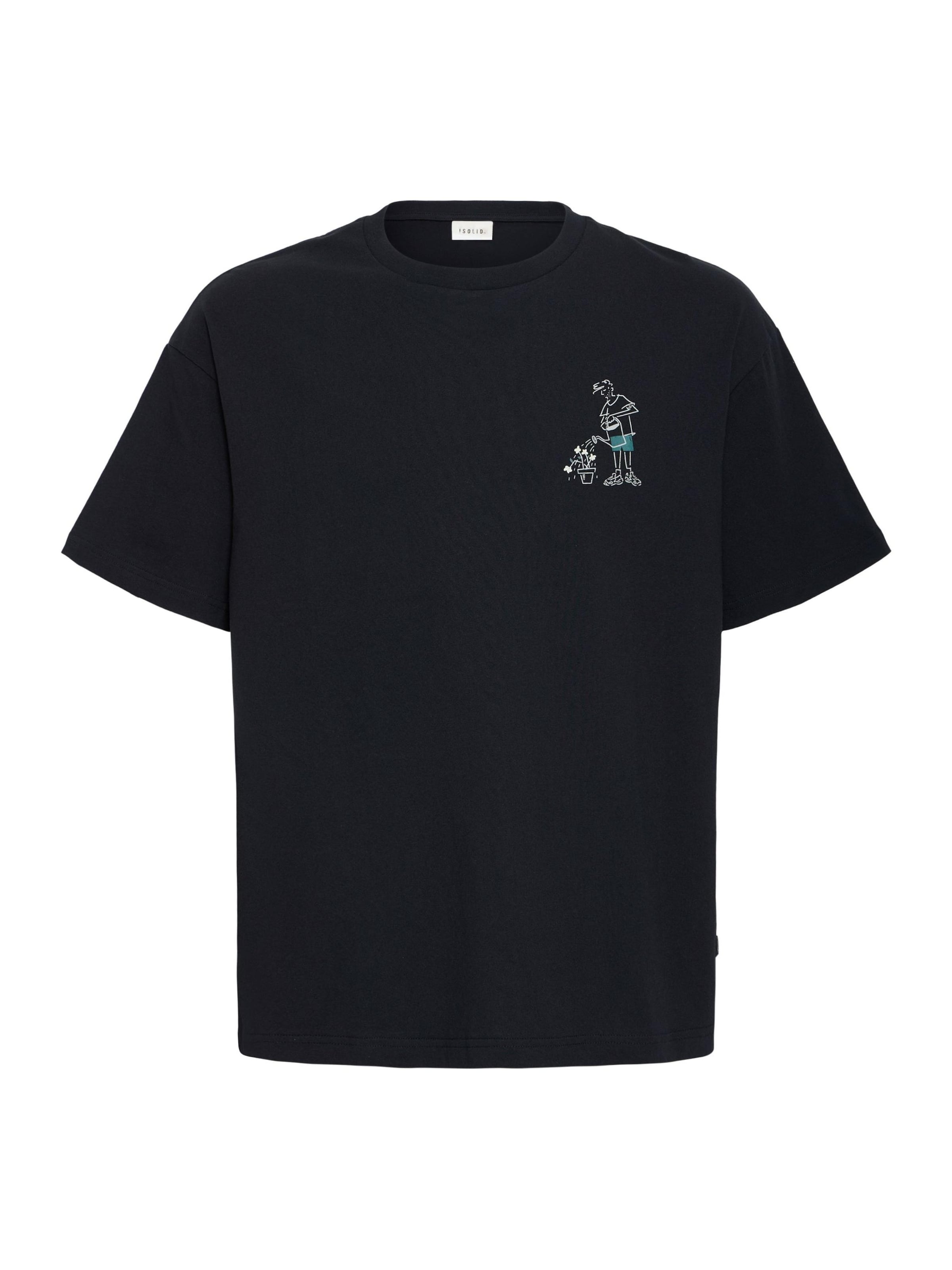 T-Shirt ' SDImre ' !Solid en noir : devant