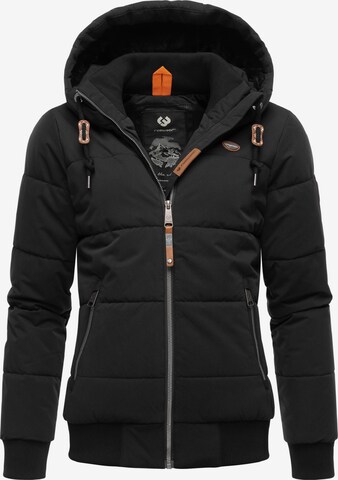 Ragwear Weatherproof jacket 'Nuggys Solid' in Black