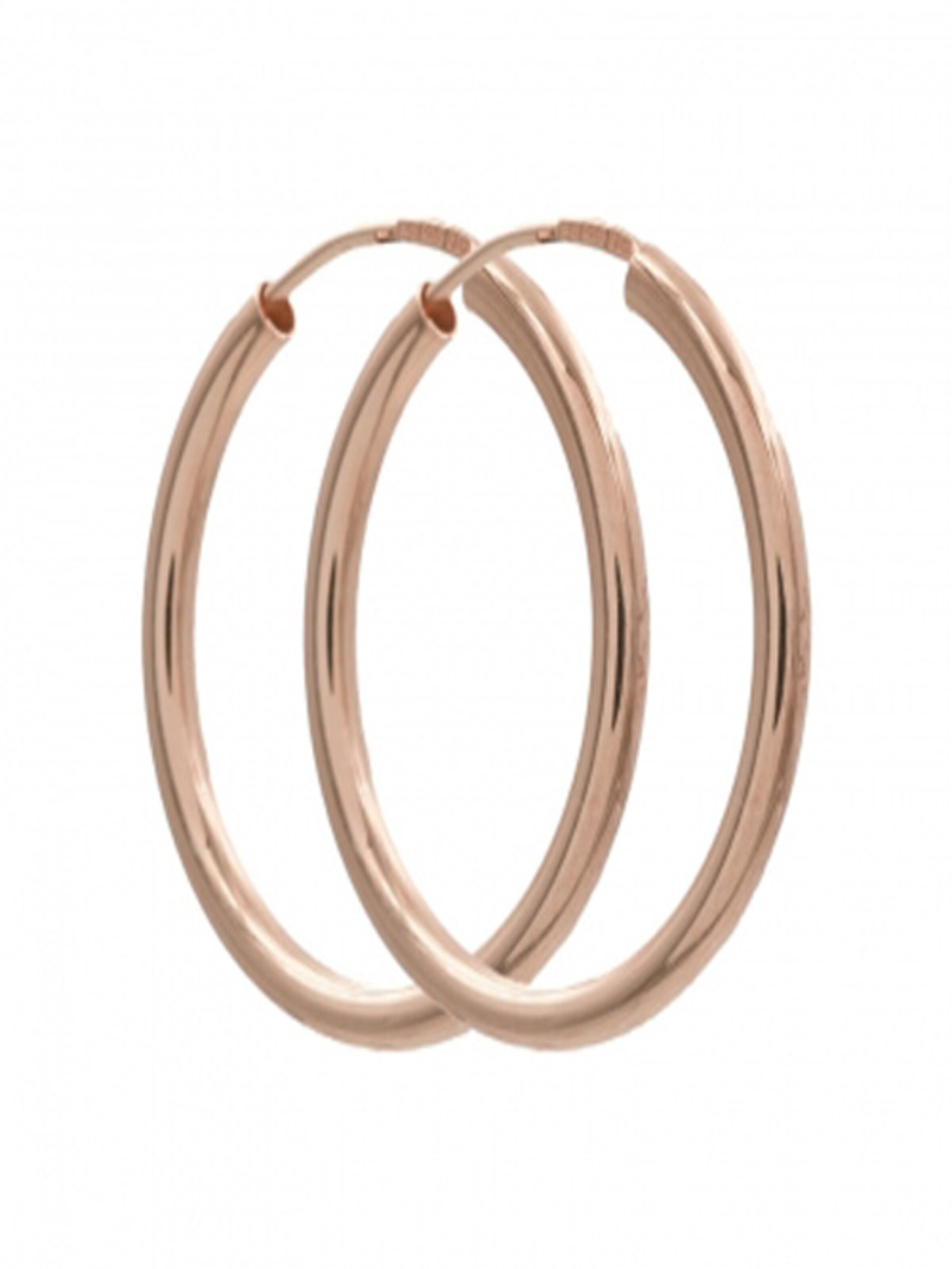 Fiocco Jewelry Earrings 'Hoops' in Gold: front
