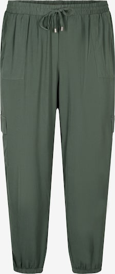 Zizzi Cargo trousers 'CAJOY' in Olive, Item view