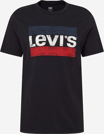 LEVI'S Koszulka w kolorze czarny: przód