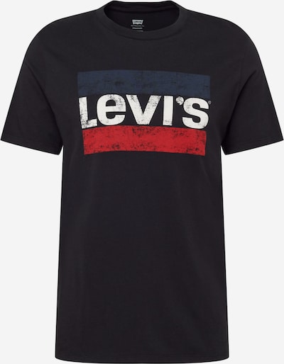 LEVI'S ® Paita 'Sportswear Logo Graphic' värissä laivastonsininen / tummanpunainen / musta / valkoinen, Tuotenäkymä