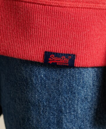 Superdry Sweatshirt 'Vintage' in Rot
