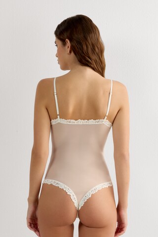 INTIMISSIMI Bodysuit 'Pretty Flowers' in White