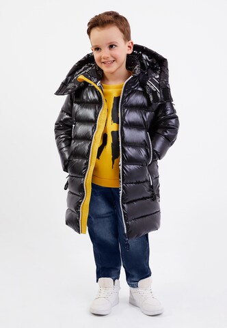 Gulliver Steppmantel in Schwarz: Vorderseite