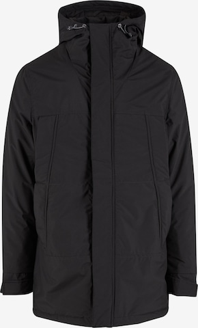 INDICODE JEANS Winter coat 'Benyol' in Black: front