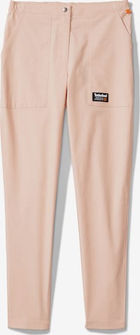 TIMBERLAND Slimfit Bukse 'PU Pant' i rosa: forside