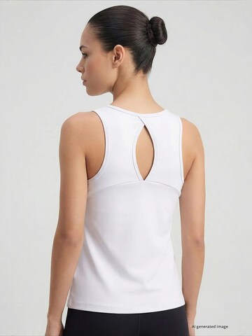 Top sportivo di Tommy Life in bianco