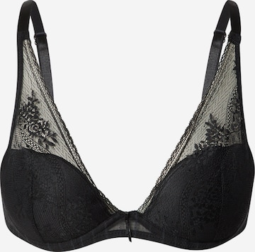 PASSIONATA Triangle Bra 'MADDIE' in Black: front