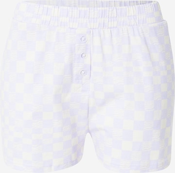 Cotton On Body Pyžamové kalhoty – fialová: přední strana