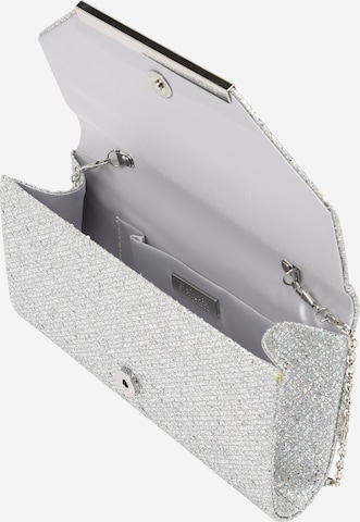 mascara Clutch in Silber