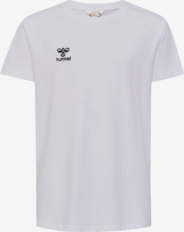 T-Shirt 'Go 2.0' Hummel en blanc : devant