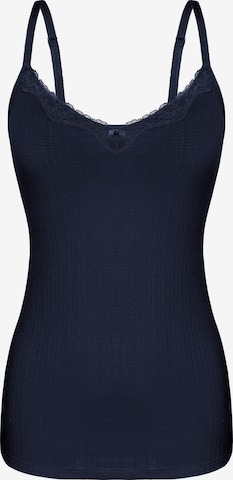 Maillot de corps sassa en bleu : devant