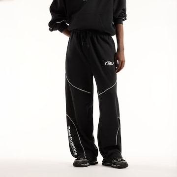 new balance Wide Leg Hose 'Trackside' in Schwarz: Vorderseite