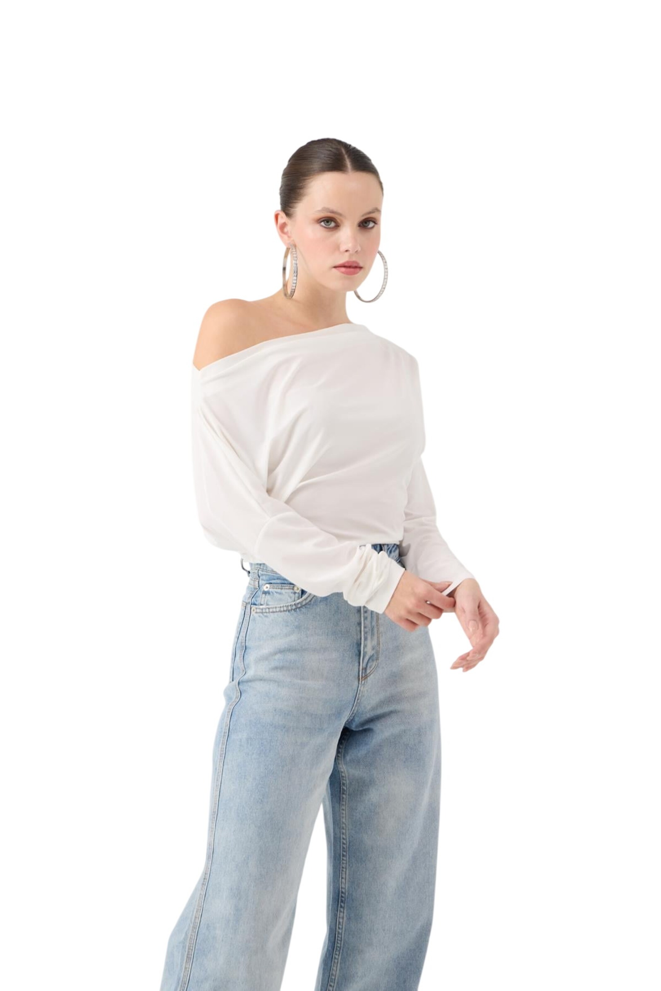 HOLLY LOLLY Blouse in White