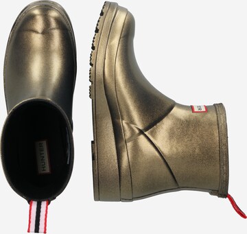 HUNTER Rubber boot in Gold