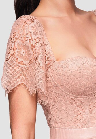 Ombre Avondjurk in Roze