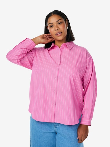 ZizziBluza 'Mrikke' - roza boja: prednji dio