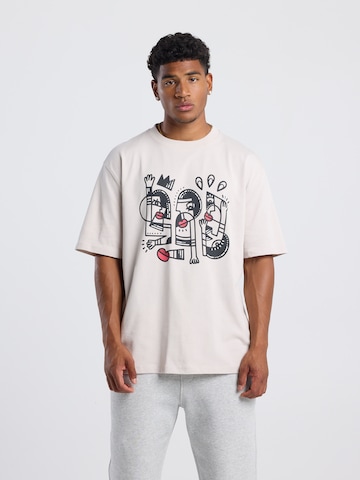 T-Shirt America Today en blanc : devant