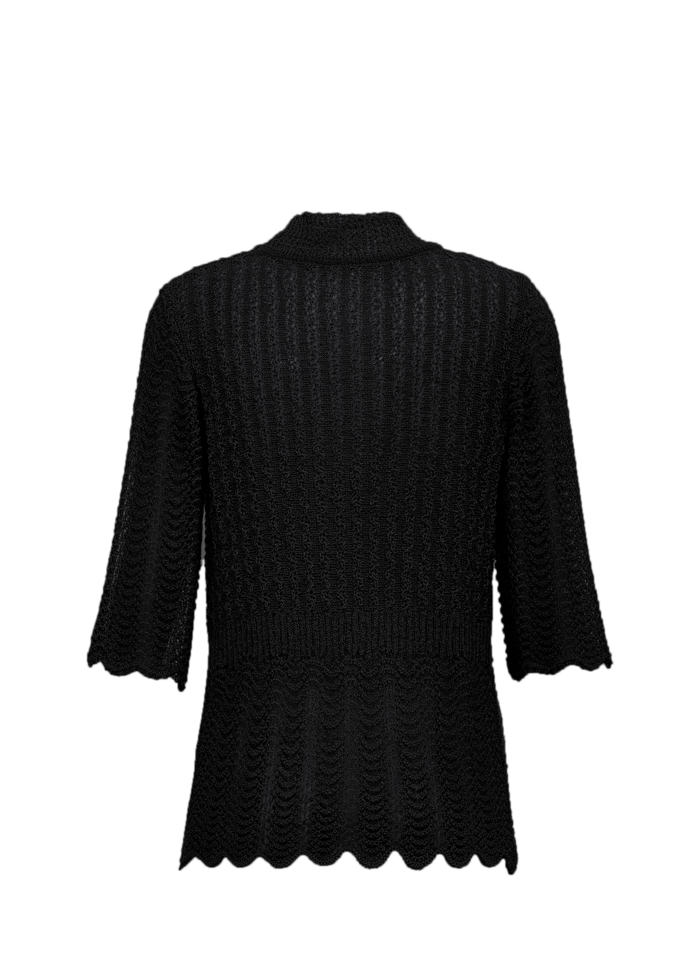 caspio Strickjacke in Schwarz