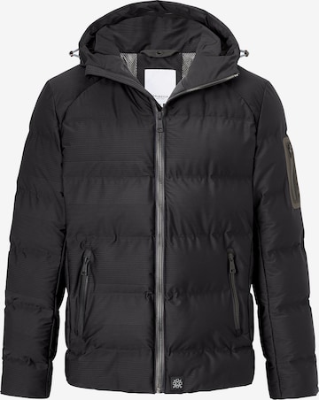 TRIBECA Winter Jacket in Black: front