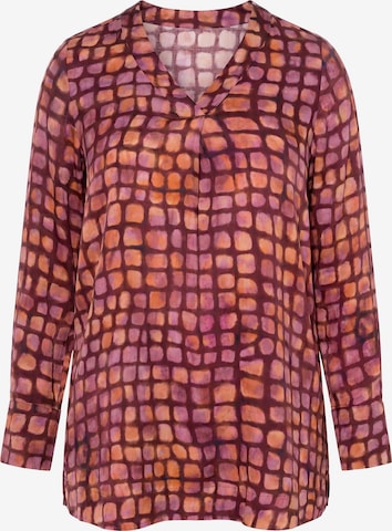 Ulla Popken Bluse in Rot: Vorderseite