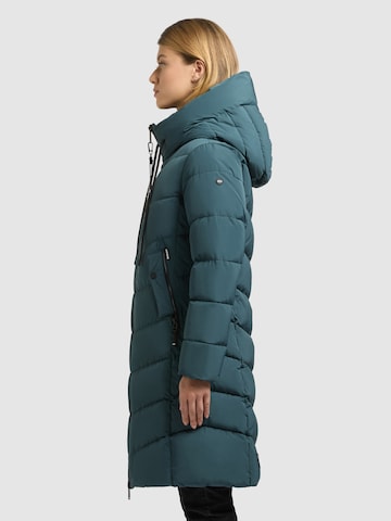khujo Winter Coat 'Mikia4' in Green