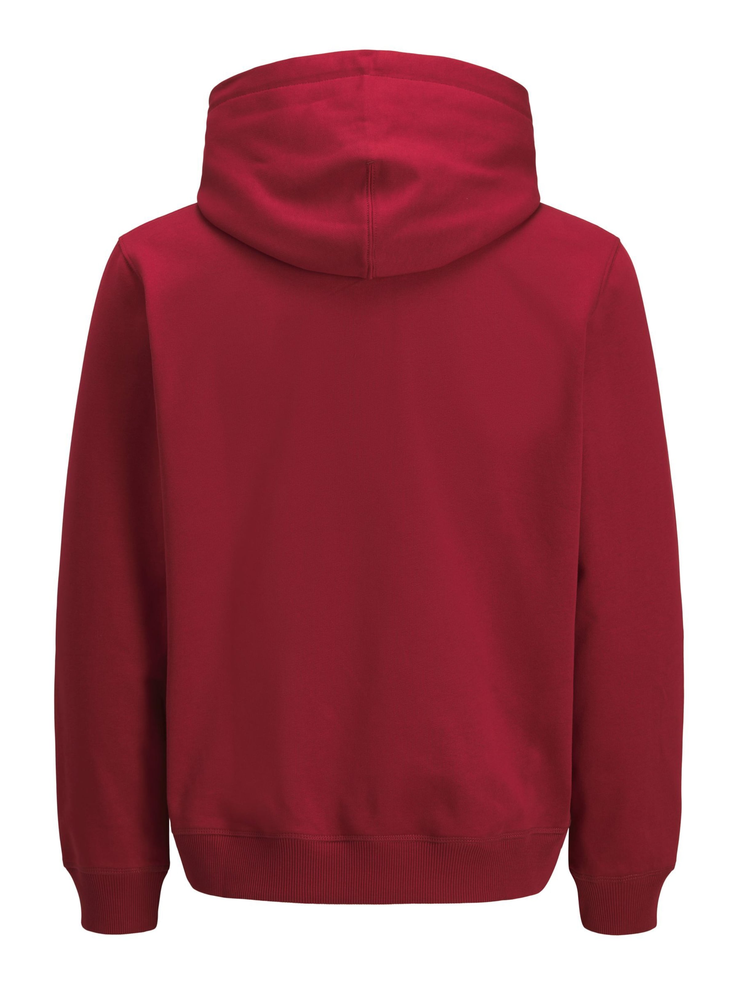 JACK & JONES Sweatshirt in Rood
