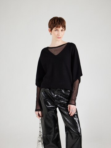 Pull-over 'Morla' b.young en noir : devant