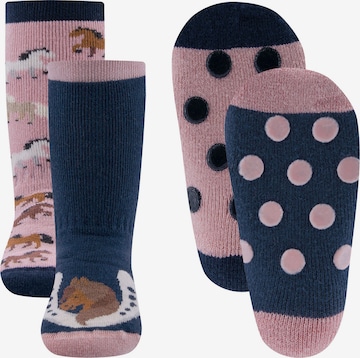 EWERS Socken in Blau: predná strana