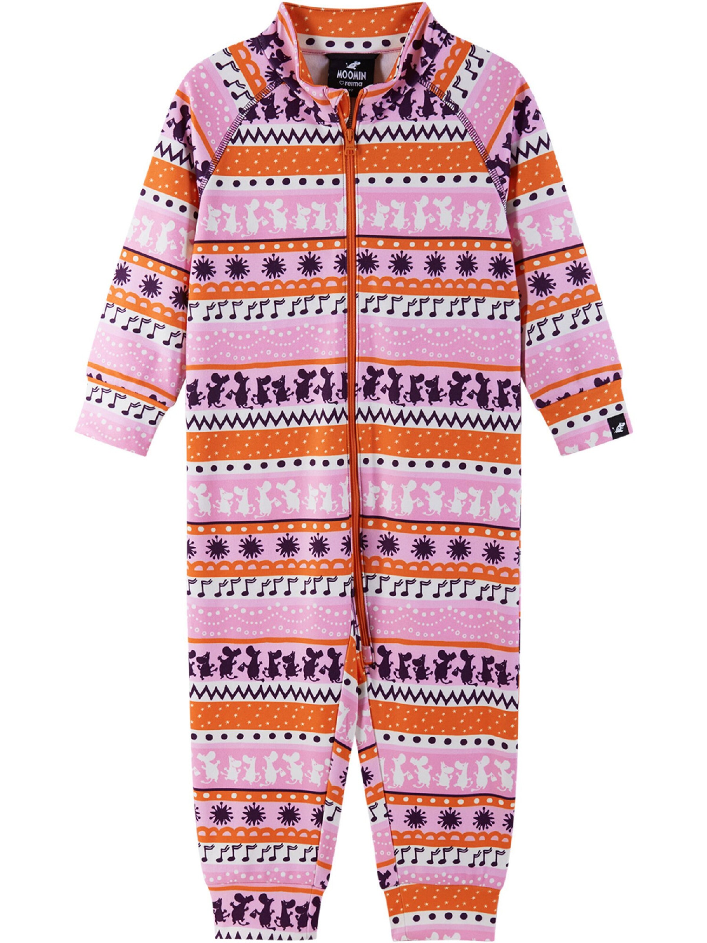 Reima Overall ' Moomin Tarhaan ' in Roze: voorkant