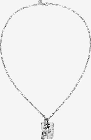 Haze&Glory Necklace in Silver: front