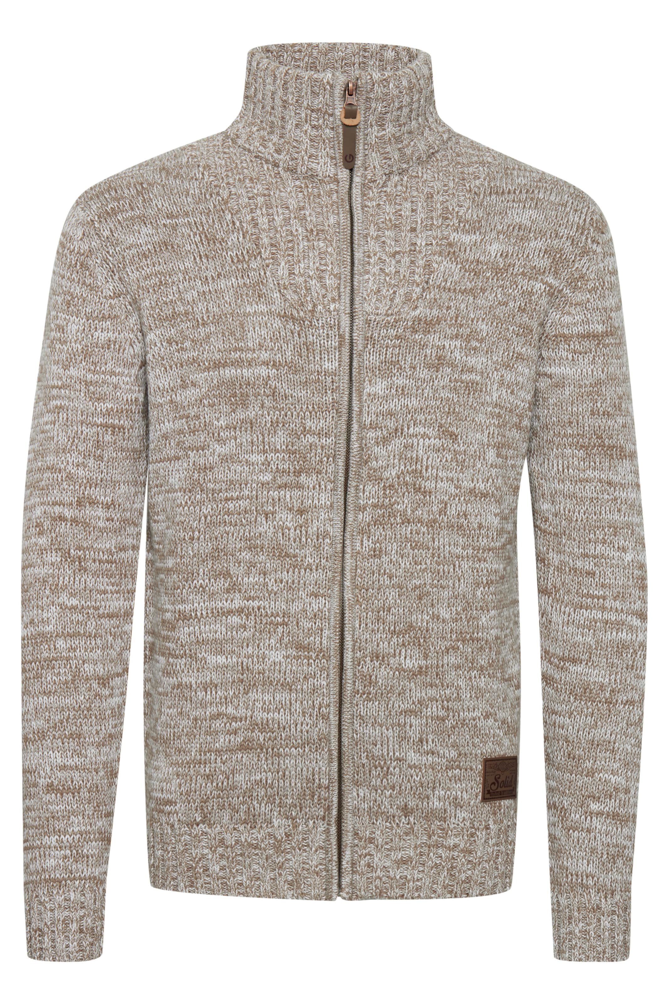 Vestes en maille 'Pomeroy' !Solid en beige : devant