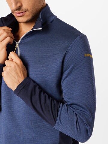 ICEPEAK Sportshirt 'Barnes' in Blau