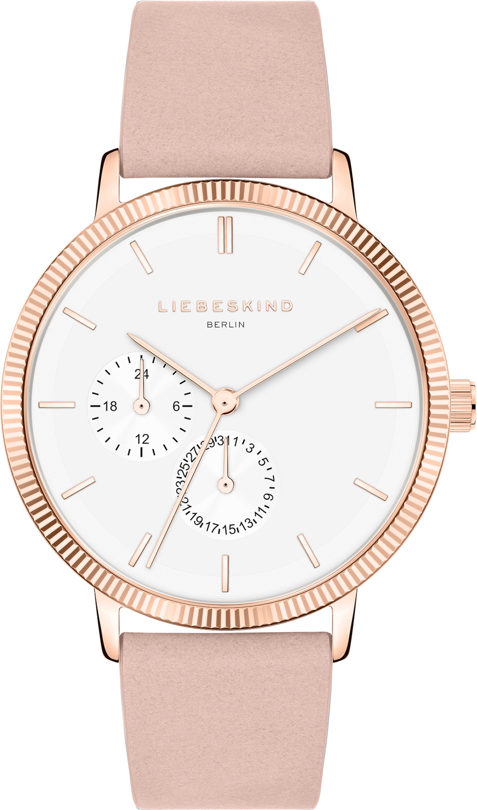 Liebeskind Berlin Analog watch in Beige: front
