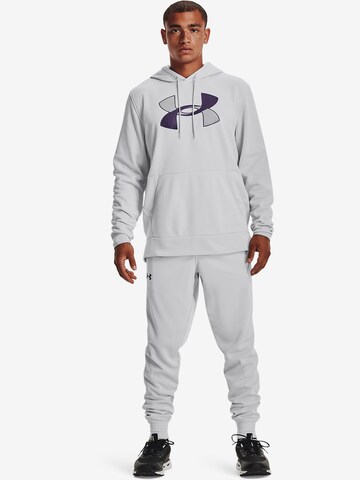 UNDER ARMOUR Tapered Sportbroek in Grijs