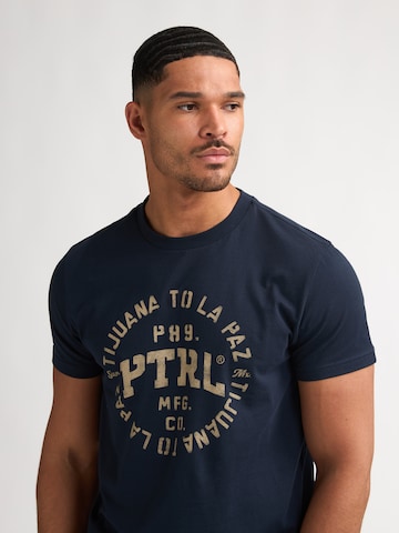 T-Shirt Petrol Industries en bleu
