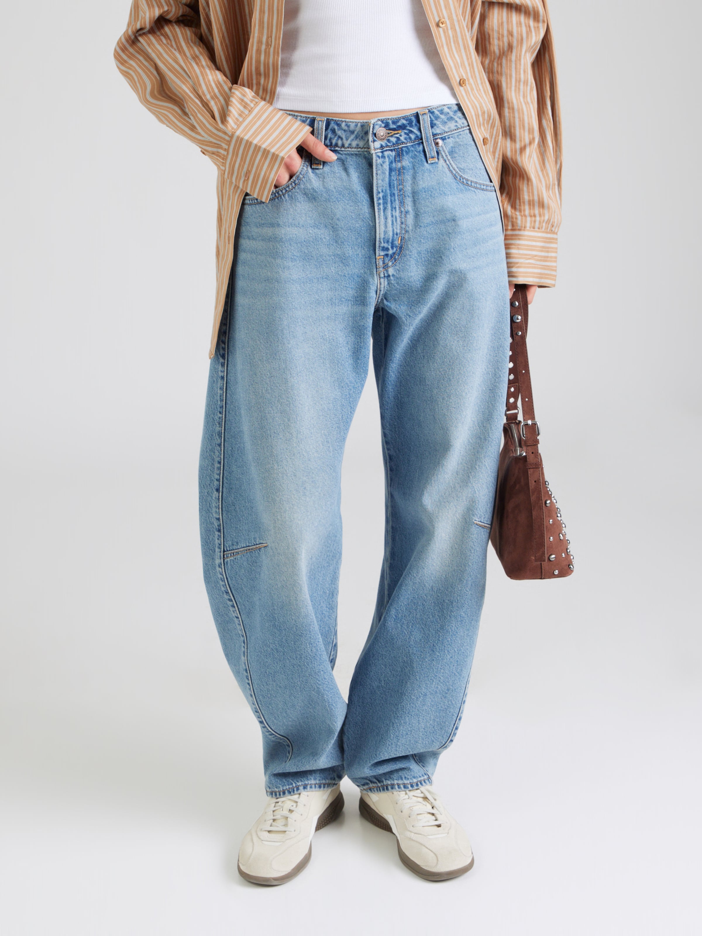 LEVI'S ® Baggy Jeans 'BAGGY DAD BARREL' pe Albastru Deschis