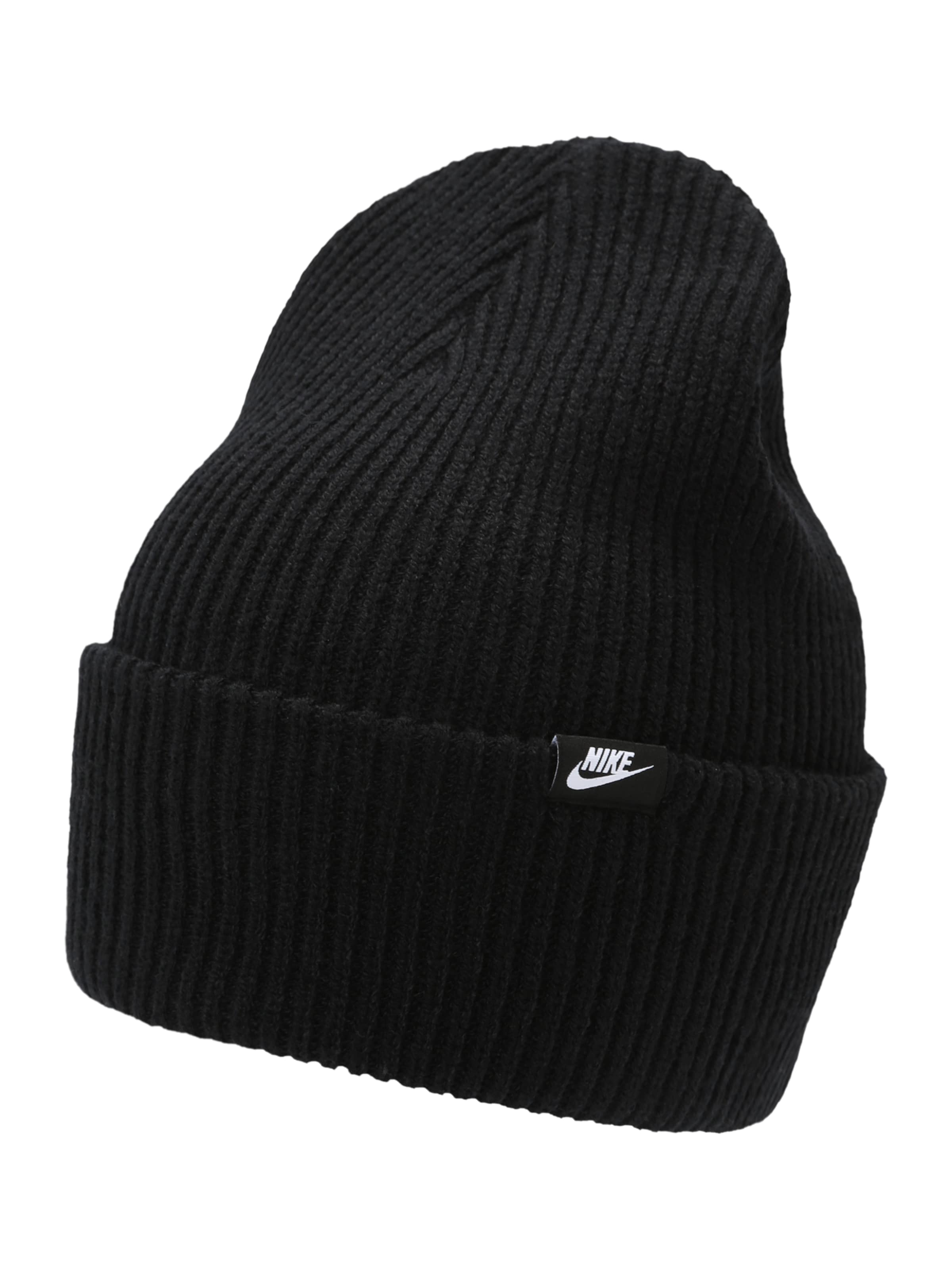 Nike Sportswear Mössa 'Peak Futura' i svart: framsida