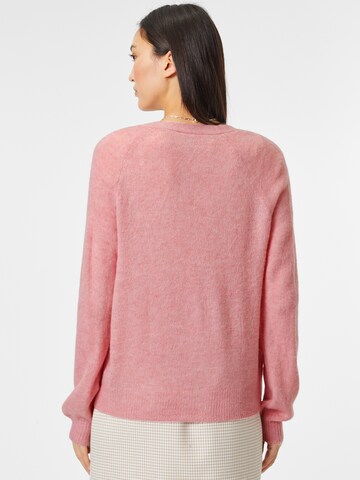 ICHI Cardigan i pink