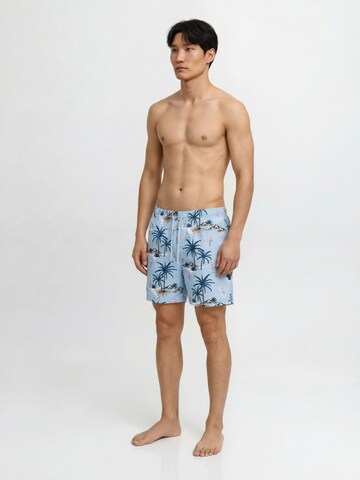 JACK & JONES Badeshorts 'JPSTMaui' in Blau