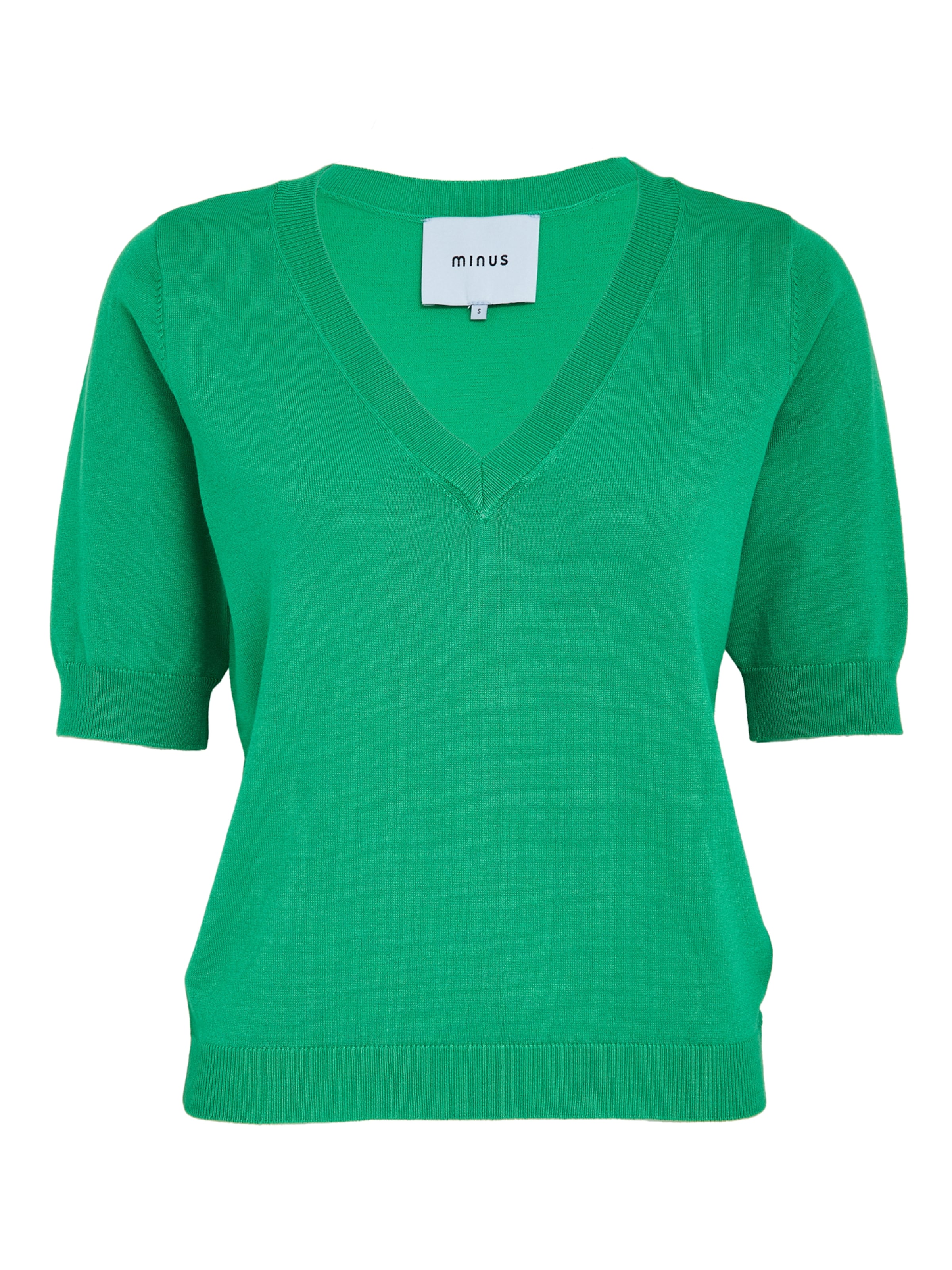 minus Pullover 'Milla' in Grün: Vorderseite