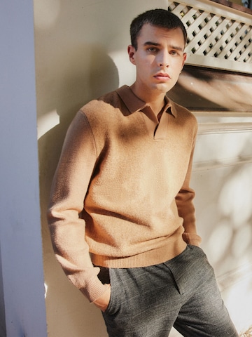 Guido Maria Kretschmer Men Sweater 'Vincenzo' in Beige