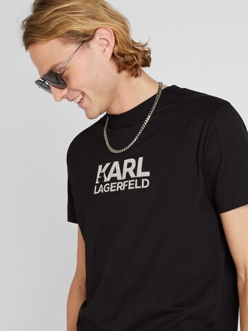 melns Karl Lagerfeld T-Krekls